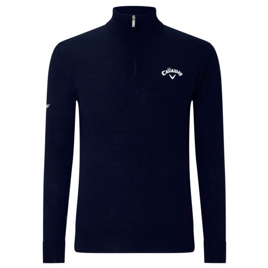 Blended Merino 1/4 Zip Sweater