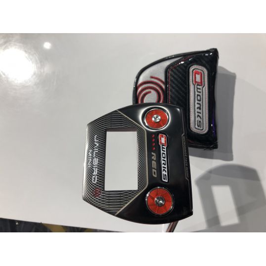 O-Works Red Jailbird Mini S Putter Right 33 Standard Odyssey Midsize Pistol Grip (Ex display)