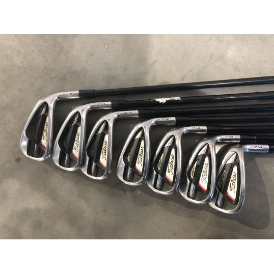 AP1 714 Irons Graphite Shafts Right Kuro Kage 50 Stiff 5-PW+GW (Used - Excellent)