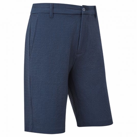 Seersucker Mens Short Mens 40 Navy