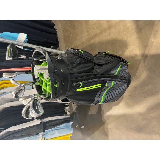 RBZ Speedlite Irons Hybrid Putter and Bag Right Regular TaylorMade RBZ Speedlite 6-PW+SW 4 Hybrid 22 Degree MO 32 Putter 34 Inch Black Green (Used - 2 Star)