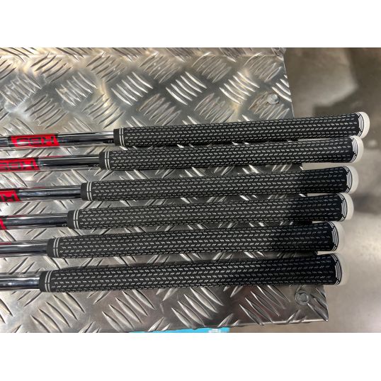 King Forged Tec Copper Irons Steel Shafts Right Stiff KBS $-Taper Lite 5-PW (Used - 4 Star)