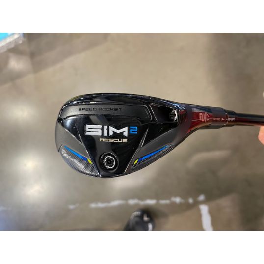 SIM 2 Rescue Right 2 Hybrid-17 Degree Stiff Tensei AV RAW Blue 80 (Used - 5 Star)