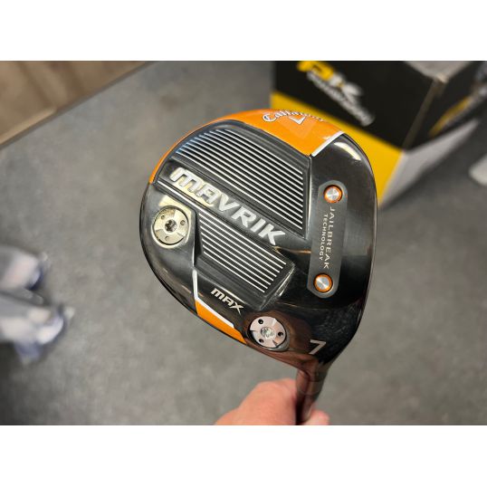 Mavrik Max Fairway Wood Right 7 Wood-21 Degree Regular Project X Evenflow Riptide 60g (Used - 4 Star)