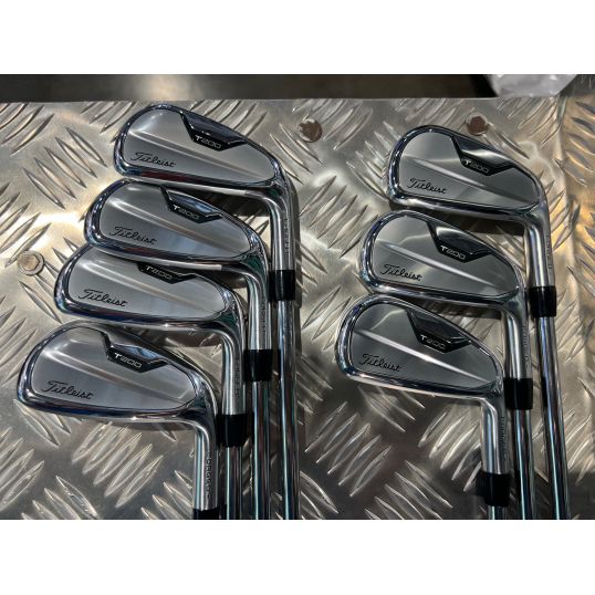 T200 2021 Irons Steel Shafts Right Stiff True Temper AMT Black 4-PW (Used - 5 Star)