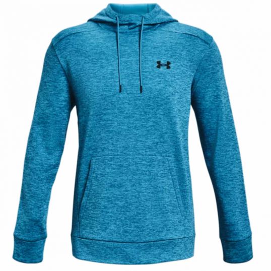 Fleece Twist Hoodie Blue