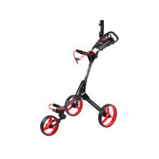 Cube One Click 3 Wheel Lightweight Trolley Charcoal/Red