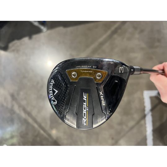 Rogue ST Max Fairway Wood Right 3 Wood-15 Degree Regular Tensei Blue 65 (Used - 3 Star)