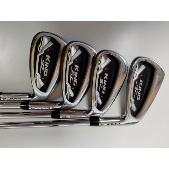 King SZ Steel Irons Right Regular KBS Tour 90 5-PW+GW (Used - 3 Star)