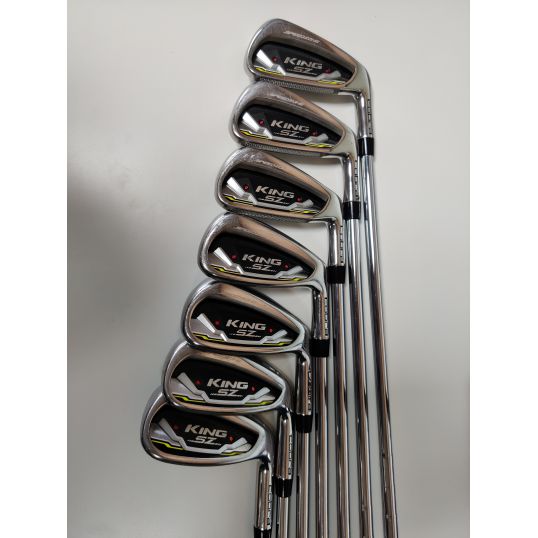 King SZ Steel Irons Right Regular KBS Tour 90 5-PW+GW (Used - 3 Star)