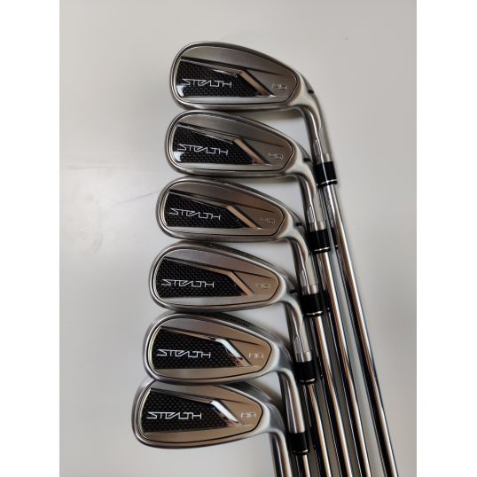 Stealth HD Irons Steel Shafts Right Regular KBS Max 85 MT 5-PW (Used - 4 Star)