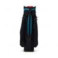 Chev Dry 14 Cart Bag Aqua/Black/Fire