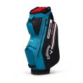 Chev Dry 14 Cart Bag Aqua/Black/Fire