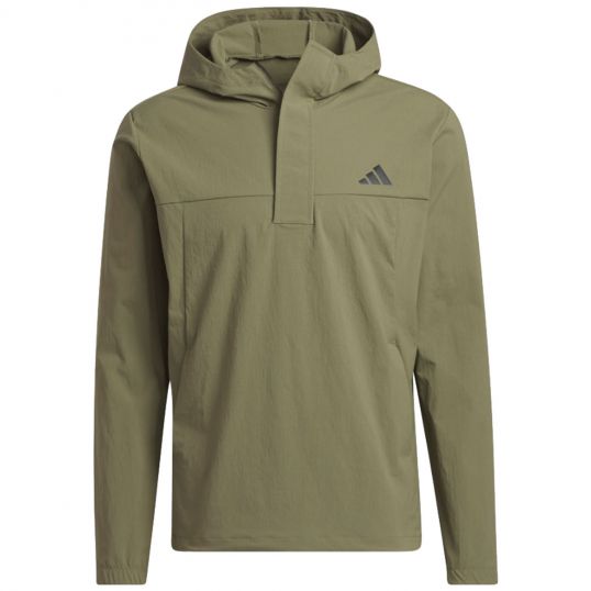 Ripstop 1/4 Zip Golf Hoodie Olive Strata