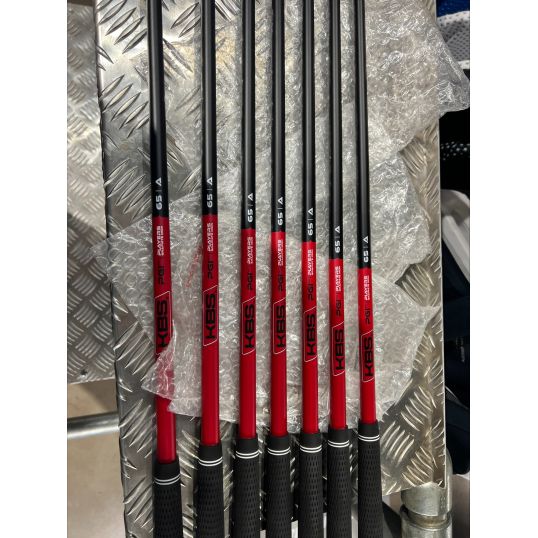 King LTDx One Length Irons Graphite Shafts Right Senior KBS PGI 85 5-PW+GW (Custom 39659) (Used - 5 Star)