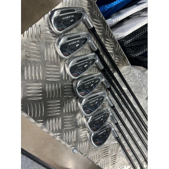 Cobra King LTDx One Length Irons Graphite Shafts Right Senior KBS