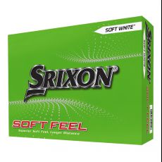 Soft Feel White Golf Balls