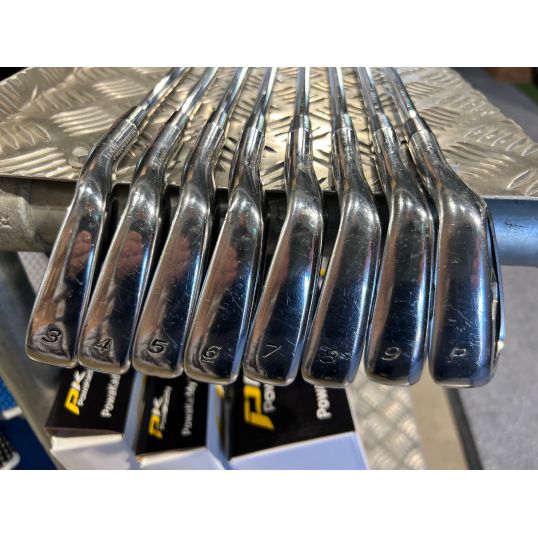 Tour Preferred CB Irons Steel Shafts Right Dynamic Gold XP Regular 3-PW (Used - 2 Star)