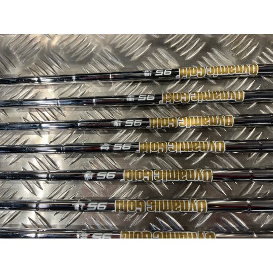 P790 Irons Steel Shafts 2021 Right Regular Dynamic Gold 95 VSS 4-PW Standard (Used - 3 Star)