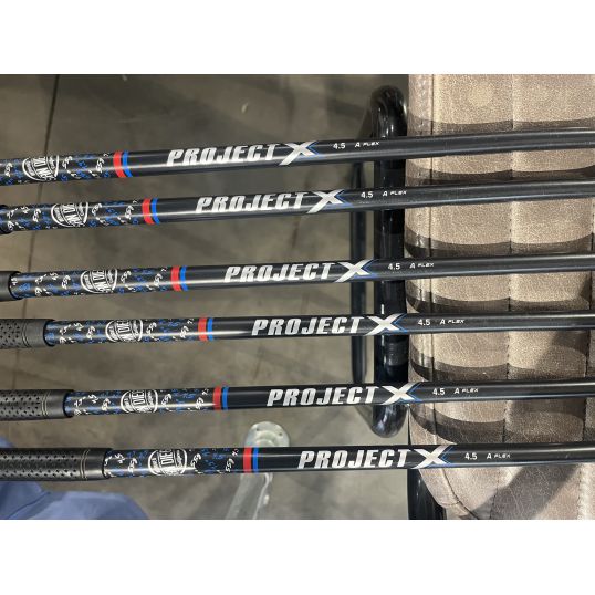 XR Irons Graphite Shafts Right Senior Project X Graphite 6-PW+SW (Used - 3 Star)