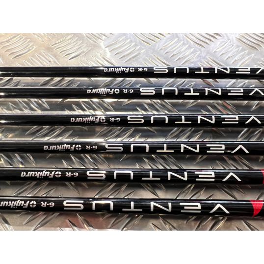 Stealth Irons Graphite Shafts Right Regular Fujikura Ventus Red 6 5-PW+AW+SW (Used - 4 Star)