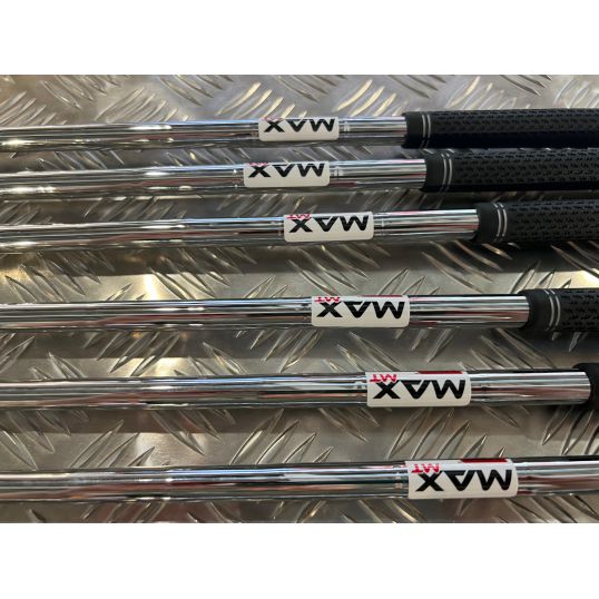 Stealth Irons Steel Shafts Left Regular KBS Max MT 85 5-PW+SW (Used - 4 Star)