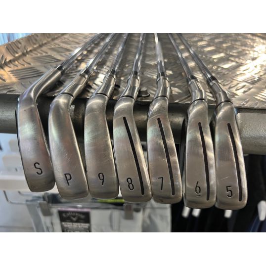 Stealth Irons Steel Shafts Left Regular KBS Max MT 85 5-PW+SW (Used - 4 Star)