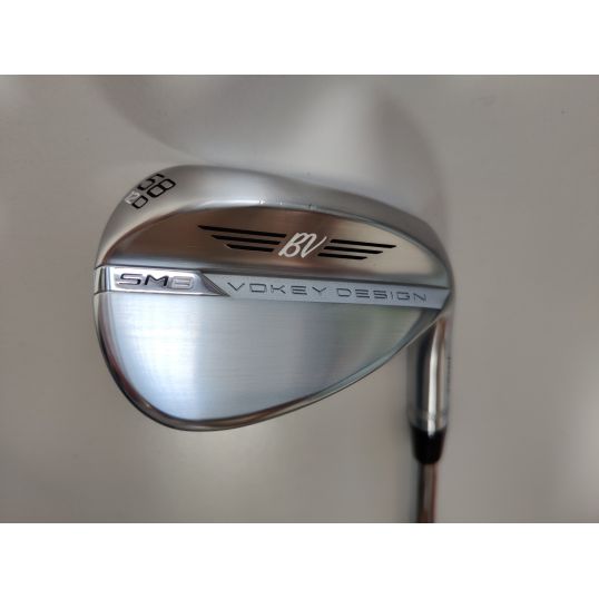 Vokey SM8 Tour Chrome Wedge Right 58 12 D-Grind Wedge Dynamic Gold Wedge (Used - 5 Star)