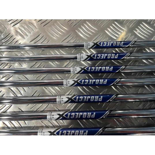 P790 Pre Built Custom Irons Steel Shafts 2021 Right Stiff Project X 4-PW (Used - 5 Star)