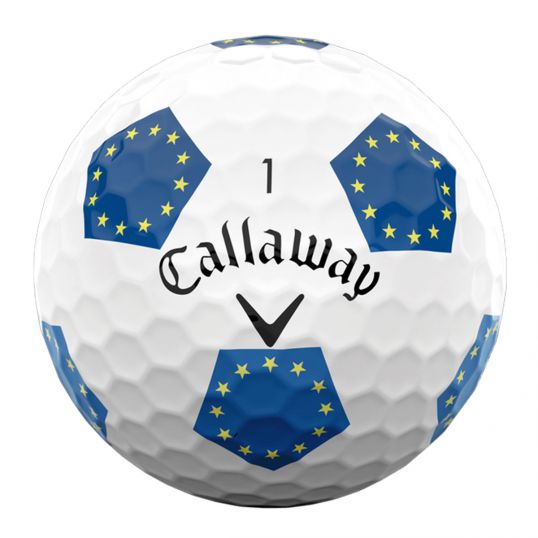 Callaway Chrome Soft Truvis Team Europe Golf Balls | Golf Balls at JamGolf