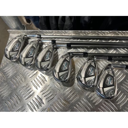 Rogue X Irons Graphite Shafts Right Regular Aldila Synergy 60 Graphite 6-PW+AW (Used - 5 Star)