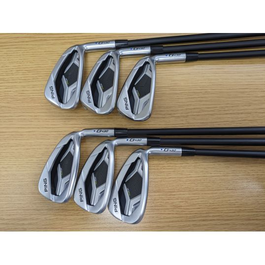 G430 Irons Graphite Shafts Right Regular Alta CB Black 5-PW (Used - 5 Star)