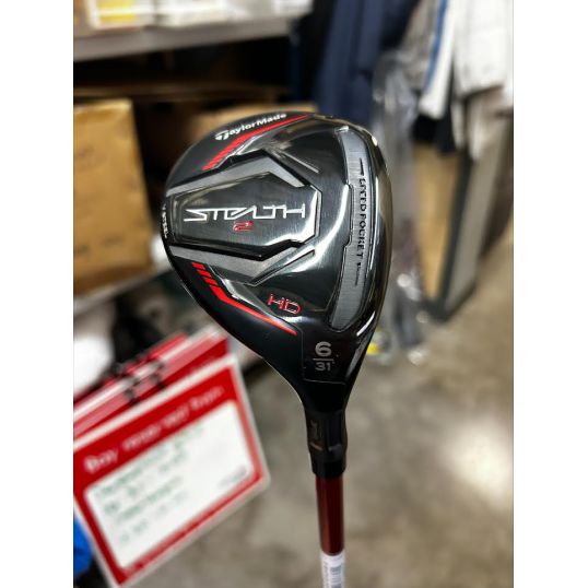 Stealth 2 HD Rescue Right 6 Hybrid-31 Degree Senior Fujikura AirSpeeder 50 (Used - 4 Star)