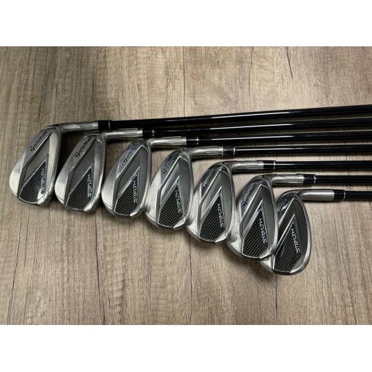 Stealth Irons Graphite Shafts Right Stiff Fujikura Ventus Red 5-PW+SW (Used - 3 Star)