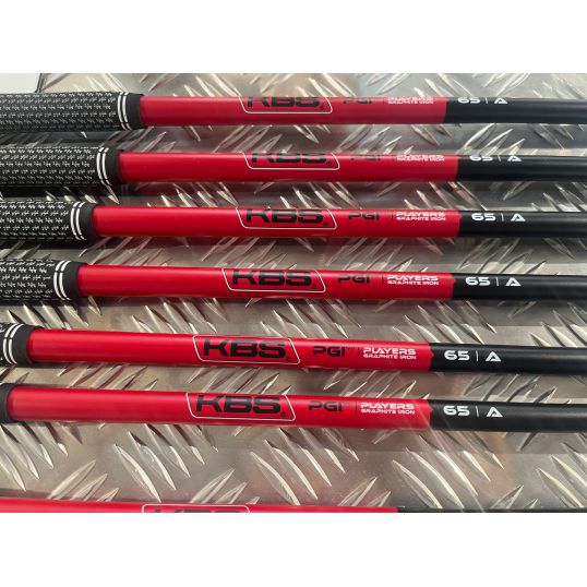 Aerojet Irons Graphite Shafts Right Senior 6-GW+SW (Custom 43467) (Not quite perfect)