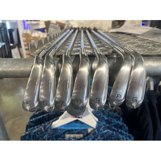 Aerojet Irons Steel Shafts Right CUSTOM 5-PW+GW (Custom 43475) (Not quite perfect)