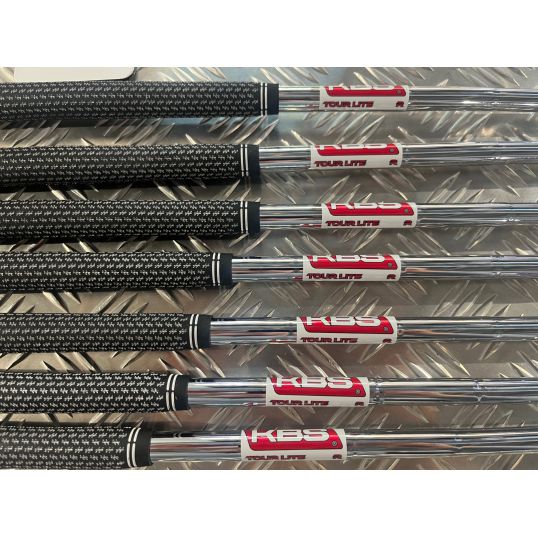 Aerojet Irons Steel Shafts Right CUSTOM 5-PW+GW (Custom 43475) (Not quite perfect)