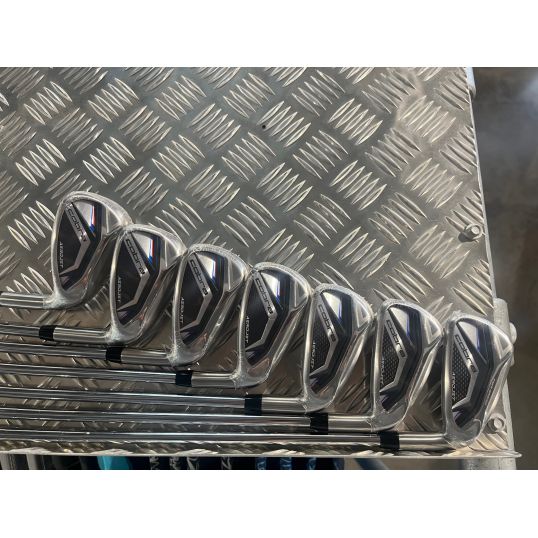 Aerojet Irons Steel Shafts Right CUSTOM 5-PW+GW (Custom 43475) (Not quite perfect)