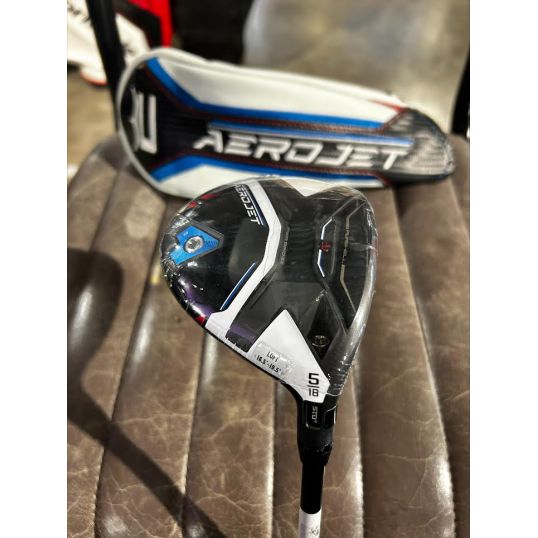 Aerojet Fairway Wood Right 5 Wood-18 Degree Regular Mitsubishi Kai'li Blue 60 (Not quite perfect)