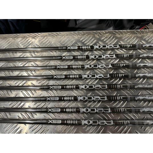 Air-X Irons Graphite Shafts Right CUSTOM 5-GW+SW (Custom 44035) (Not quite perfect)