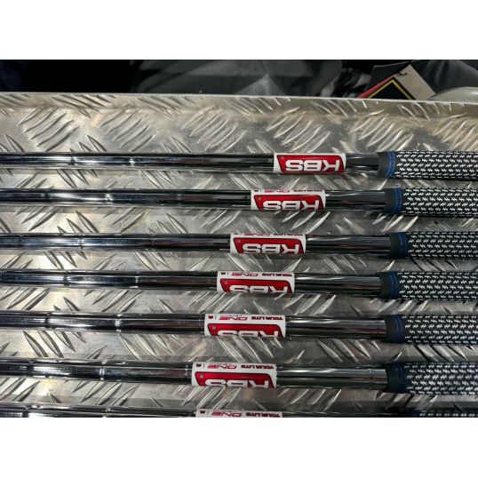 Aerojet One Length Irons Steel Shafts Right Regular KBS Tour Lite 5-PW+GW (Used - 3 Star)