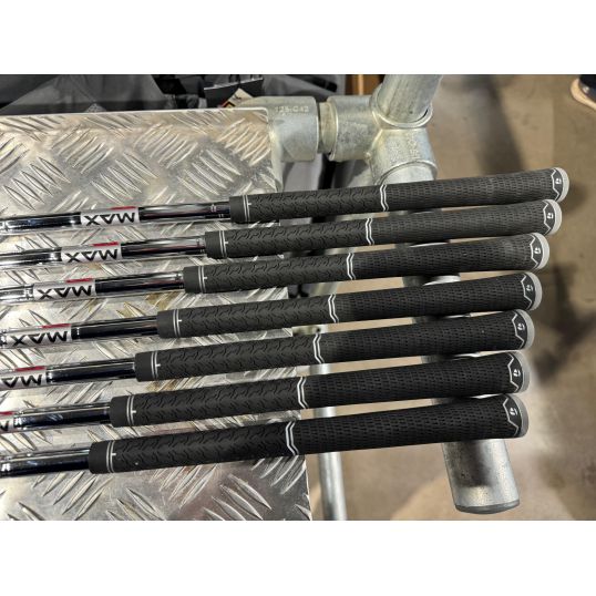 M4 Irons Steel Shafts Right Regular KBS Max 85 4-PW (Used - 4 Star)