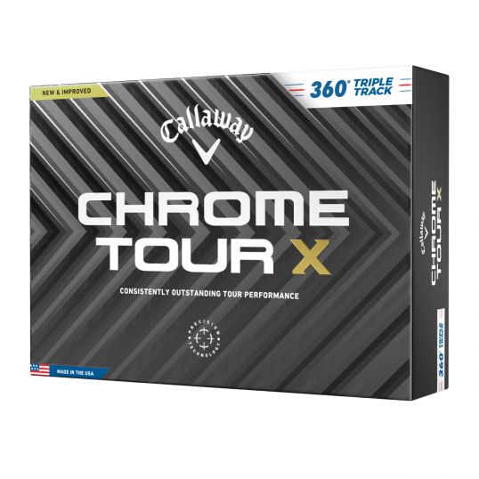 Callaway Chrome Tour X 360 Triple Track Golf Balls | Golf Balls at JamGolf