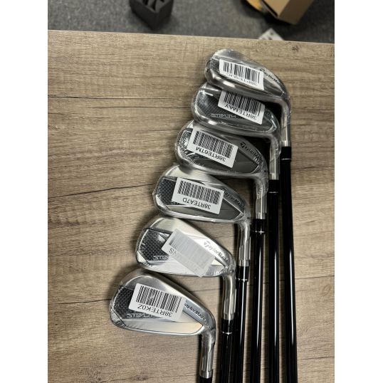 Stealth Irons Graphite Shafts Right Stiff Fujikura Ventus Red  5-PW (Not quite perfect)