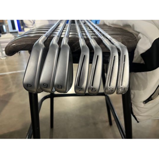 P770 2023 Irons Steel Shafts Right Stiff KBS Tour 4-PW (Not quite perfect)