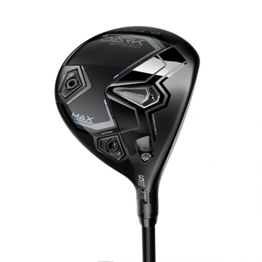 Darkspeed Max Womens Fairway Right 5 Wood-21.5 Degree UST Helium Nanocore 4F1 Ladies Lamkin Crossline Black Undersize (Used - 5 Star)