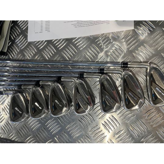 SIM 2 Max Irons Steel Shafts Left CUSTOM 5-PW+AW (Custom 44467) (Used - 3 Star)