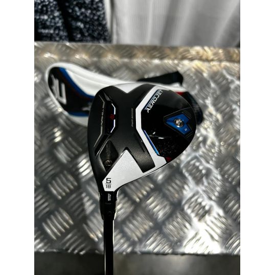 Aerojet Fairway Wood Left 5 Wood-18 Degree Extra Stiff Mitsubishi Kai'li White 70 (Used - 4 Star)