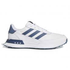 S2G SL Leather 24 Mens Golf Shoes White/Navy/Silver