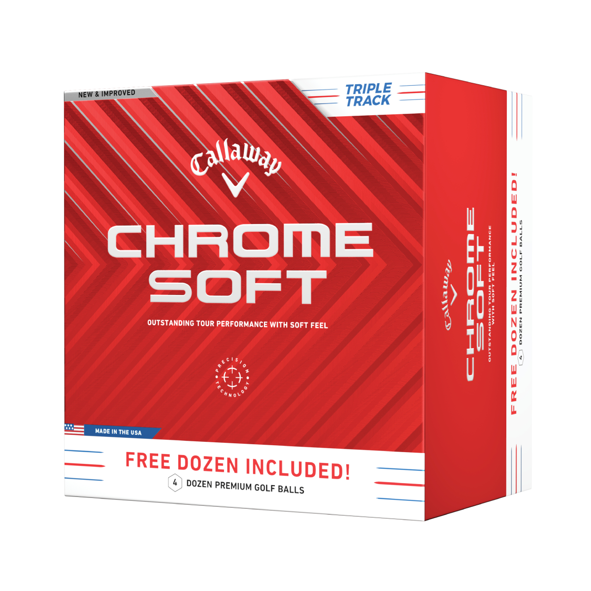 Image of Callaway Chrome Soft Triple Track Balls
